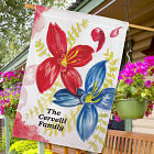 Personalized Welcome House Flag 83055732L